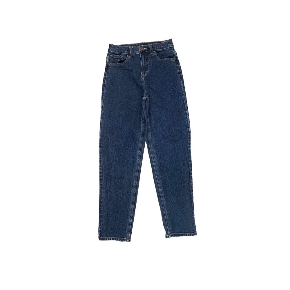 Fashion Nova Straight Leg Women's size 3 Dark Wash Blue Denim jeans